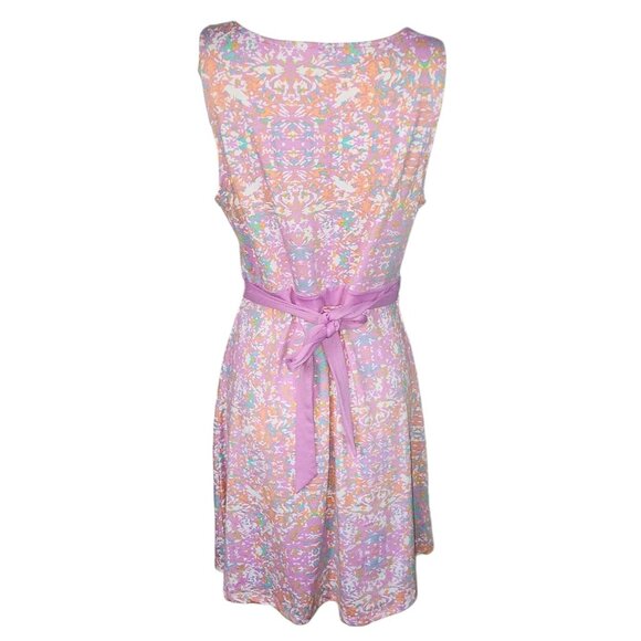 Soybu Dress Womens Size L Large Purple Orange Sleeveless Pullover Athleisure - Picture 4 of 7